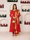 Pehno'Sa Laal Bandhej Set