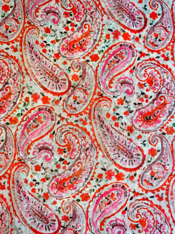 Paisley Linen