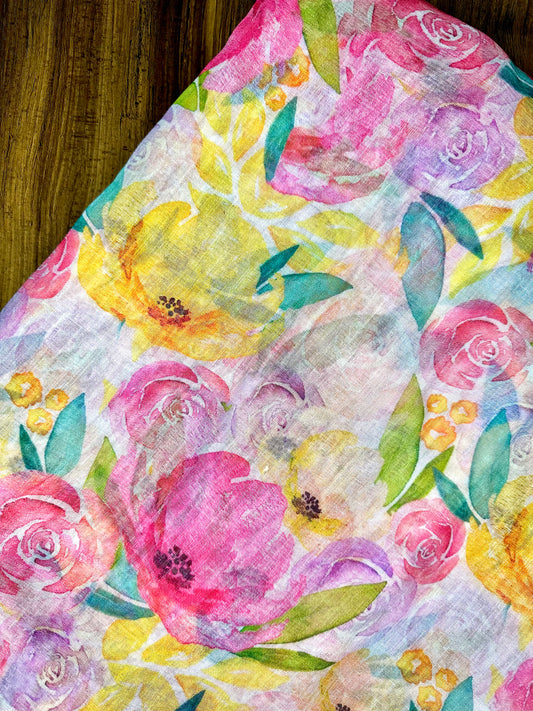 Flowers Linen