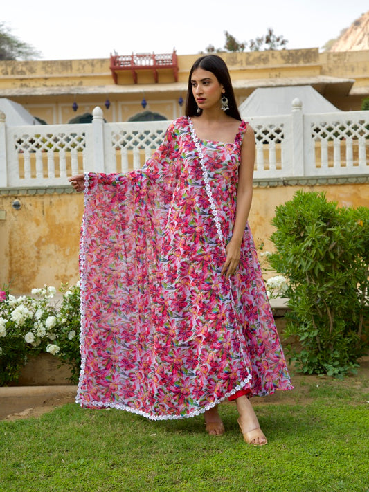 Chidiya Floral Suit Set