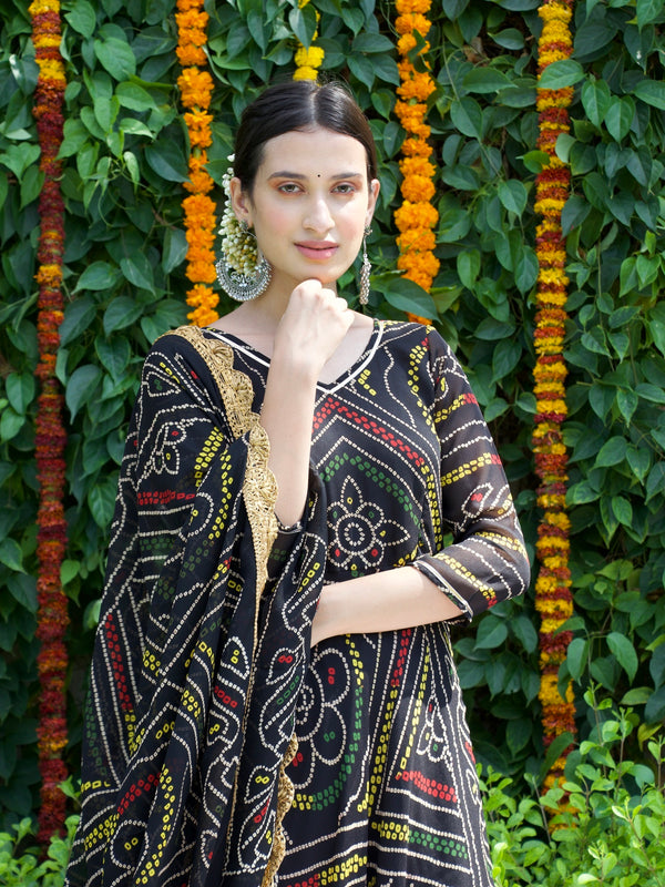 Gulnaaz Bandhani Set