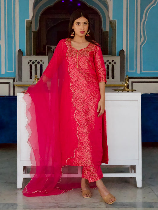 Laxmi Banarasi Silk Set