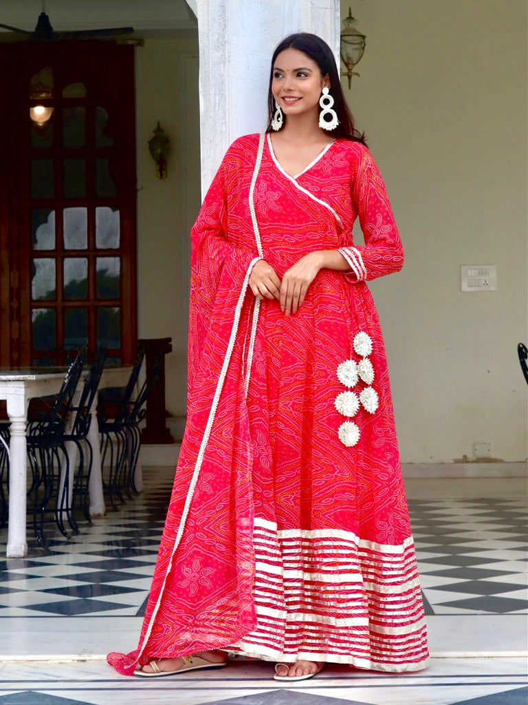 Padma Anarkali Set