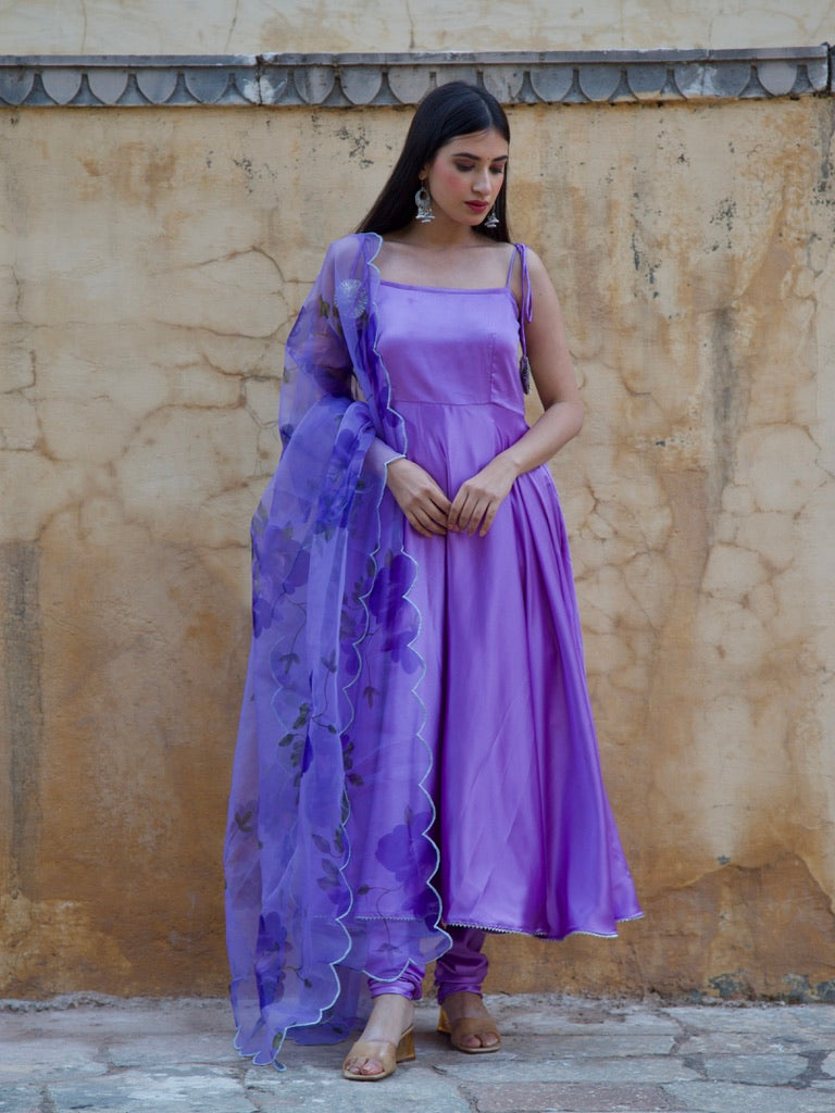 Ruza Silk Suit Set
