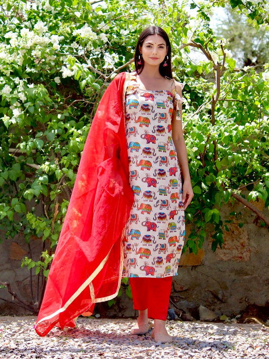 Shree Elephant Suit Set