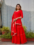 Madhuri Sharara Set