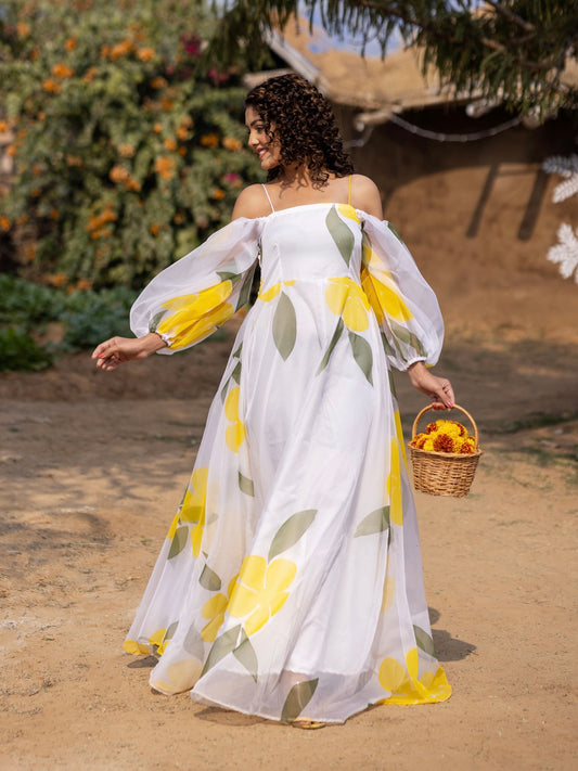 Jasmine Handpaint Dress