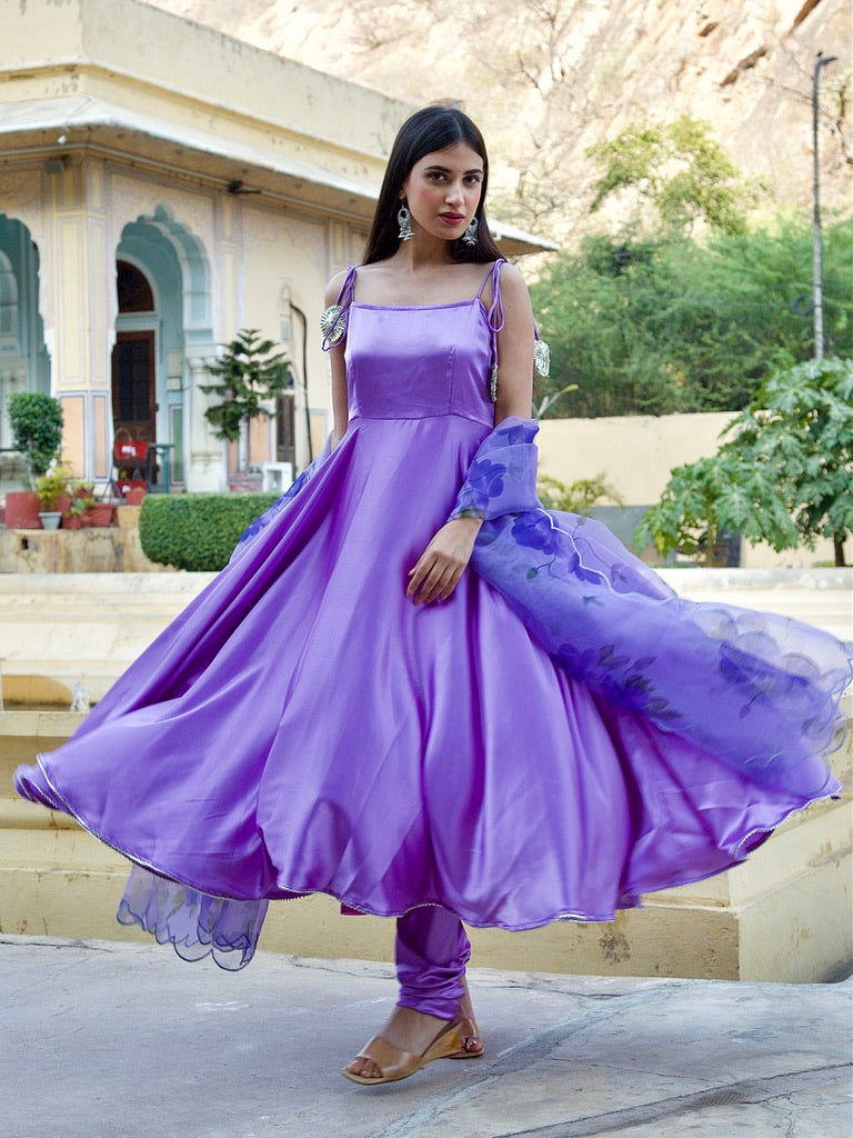 Ruza Silk Suit Set
