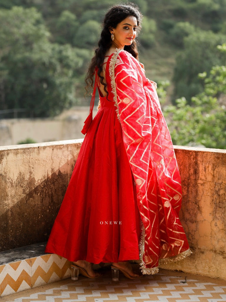 Roopmati Silk Suit Set
