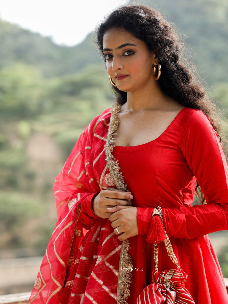 Roopmati Silk Suit Set