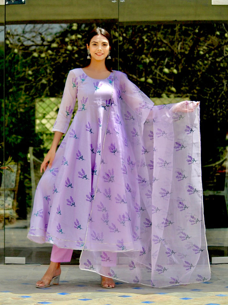 Lilac Gota Suit Set