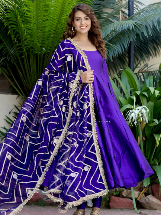 Madhubala Silk Suit Set