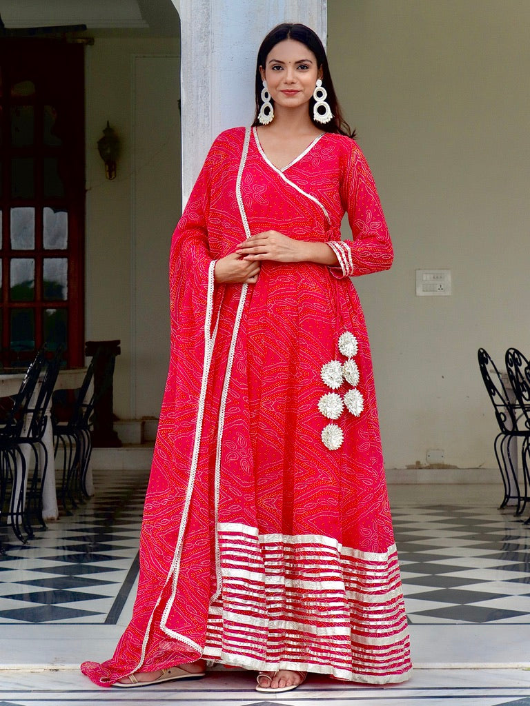 Padma Anarkali Set