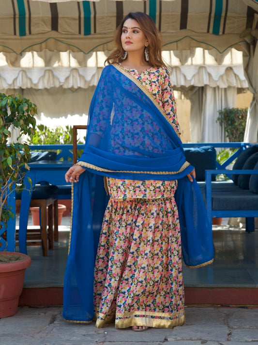 Jhanvi Sharara Set