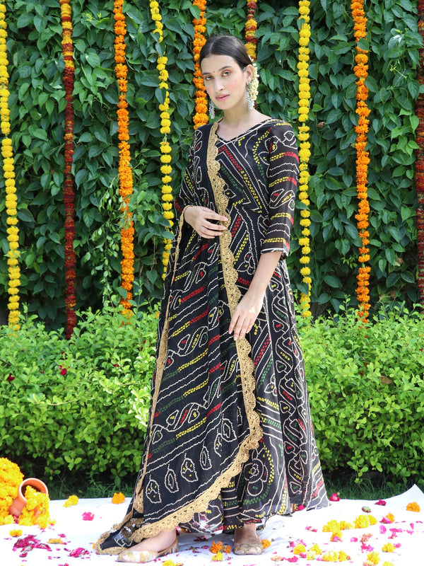 Gulnaaz Bandhani Set