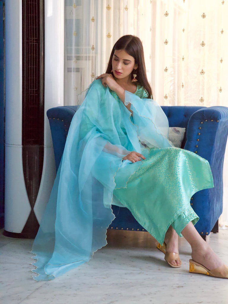 Begum Banarasi Silk Set
