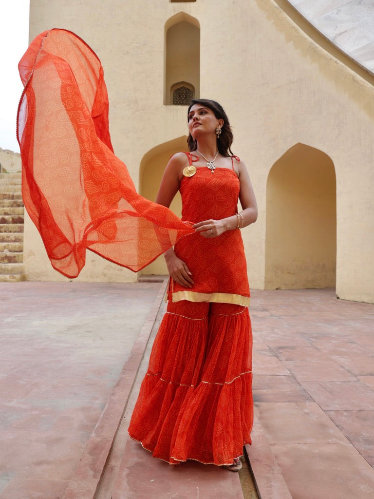 Umaa Sharara Set