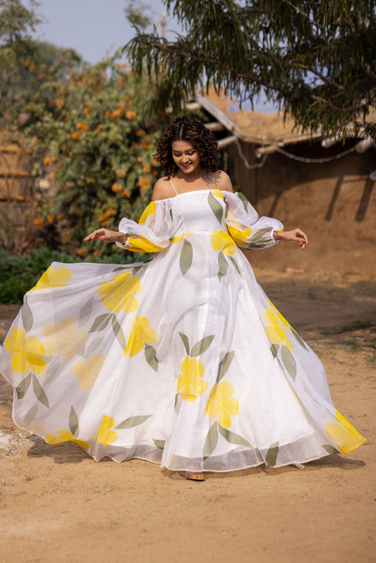 Jasmine Handpaint Dress