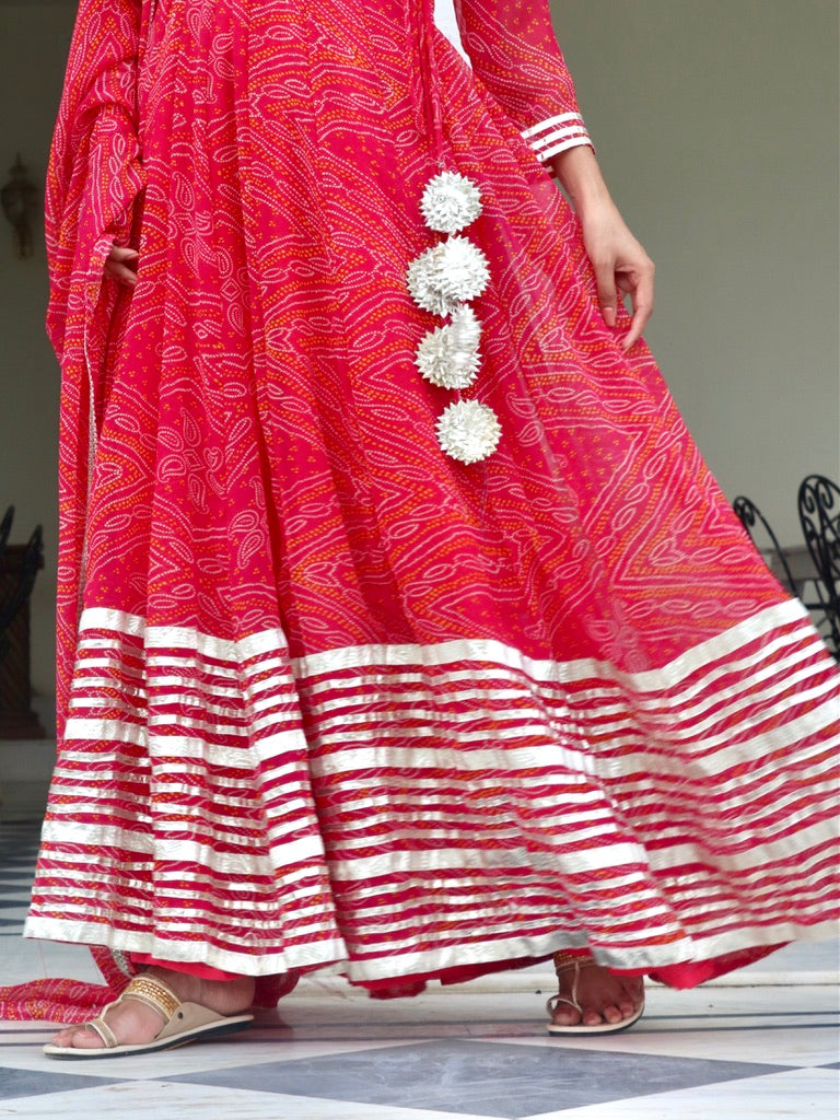 Padma Anarkali Set