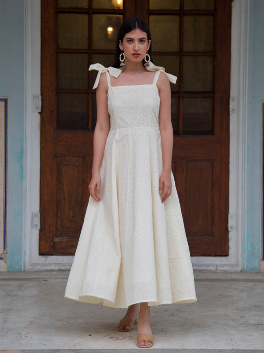 Areena Chikan Dress