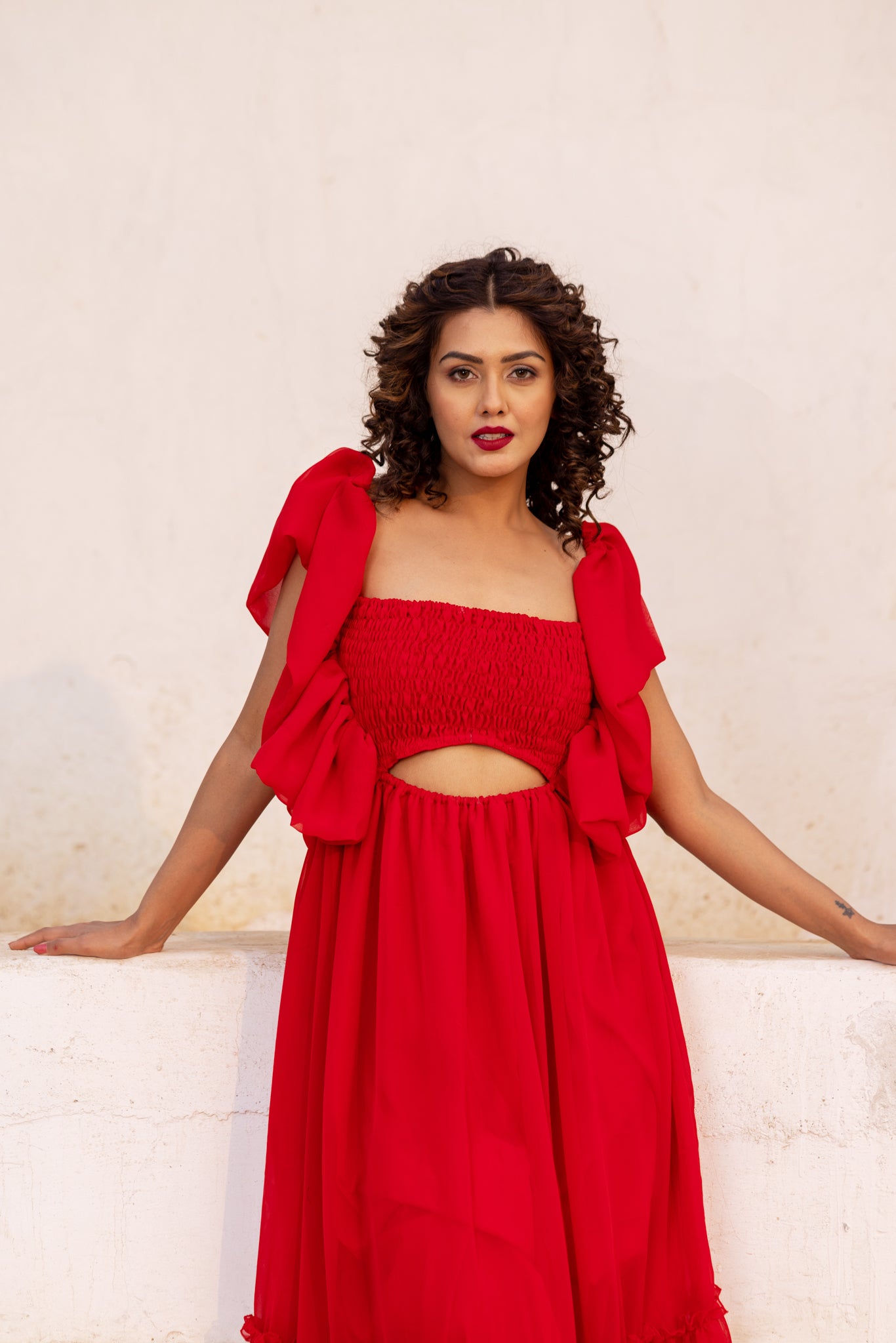 Buy One Shoulder Ankara Maxi Dress Online in India - Etsy