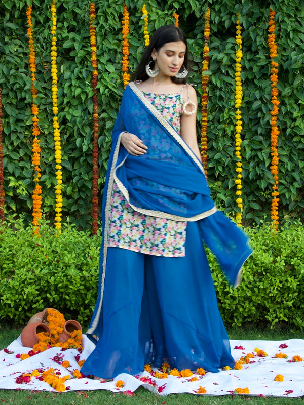 Resham Sharara Set