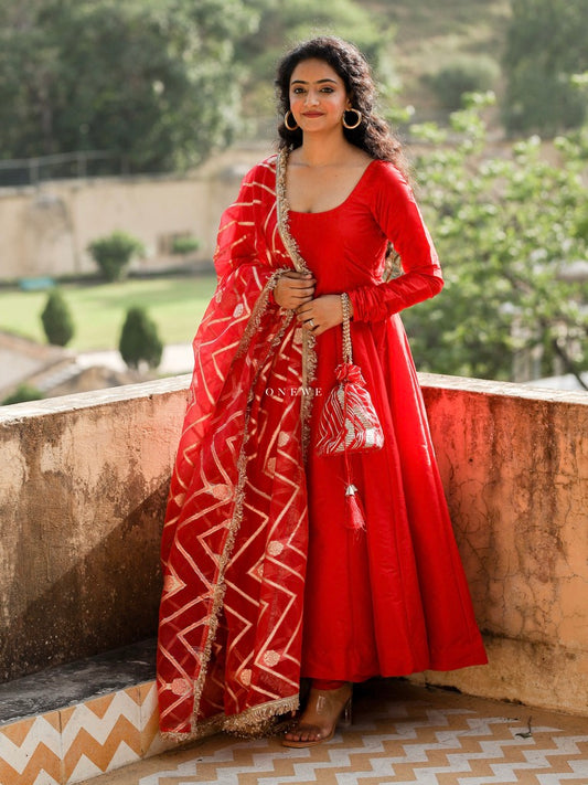 Roopmati Silk Suit Set