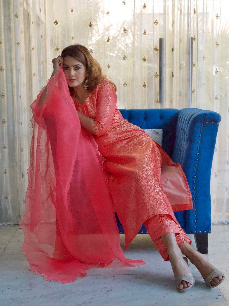 Prem Banarasi Silk Set