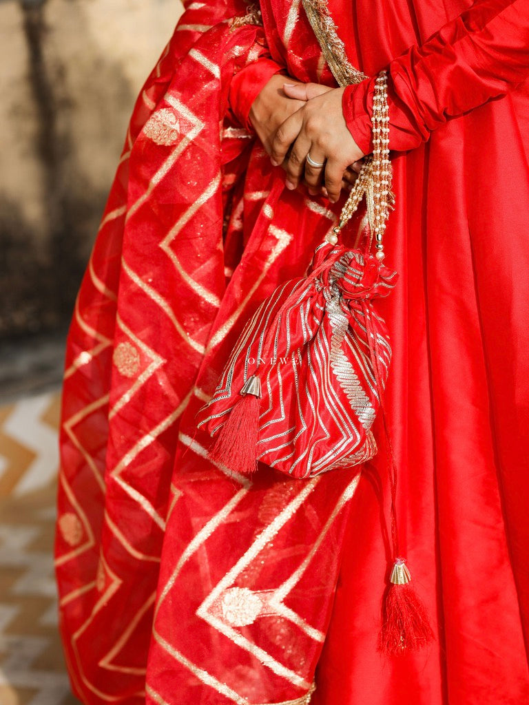 Roopmati Silk Suit Set