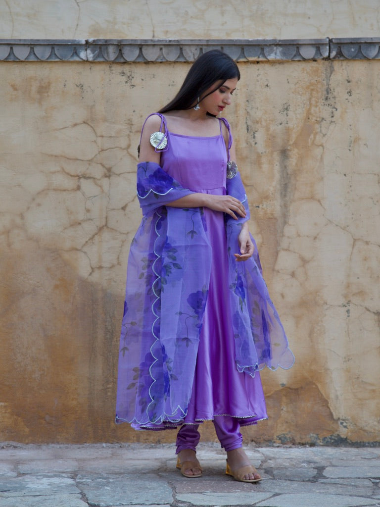 Ruza Silk Suit Set