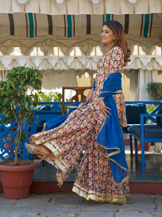 Jhanvi Sharara Set