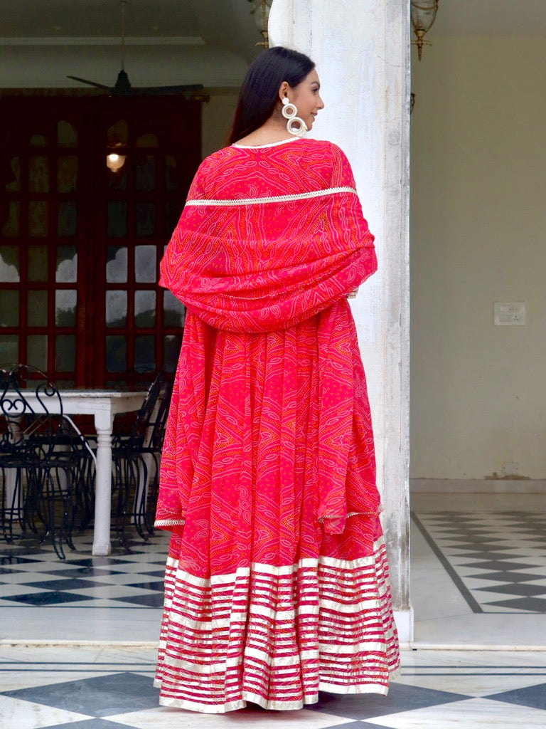 Padma Anarkali Set