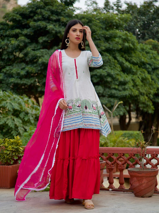 Jaishree Sharara Set