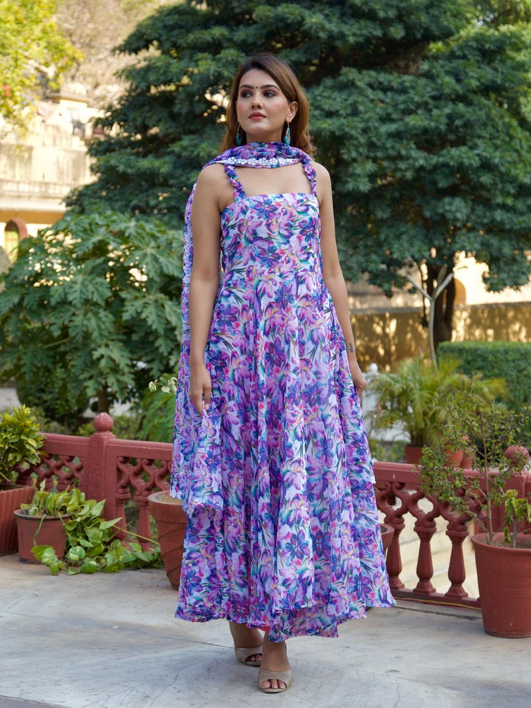 Koyal floral suit set