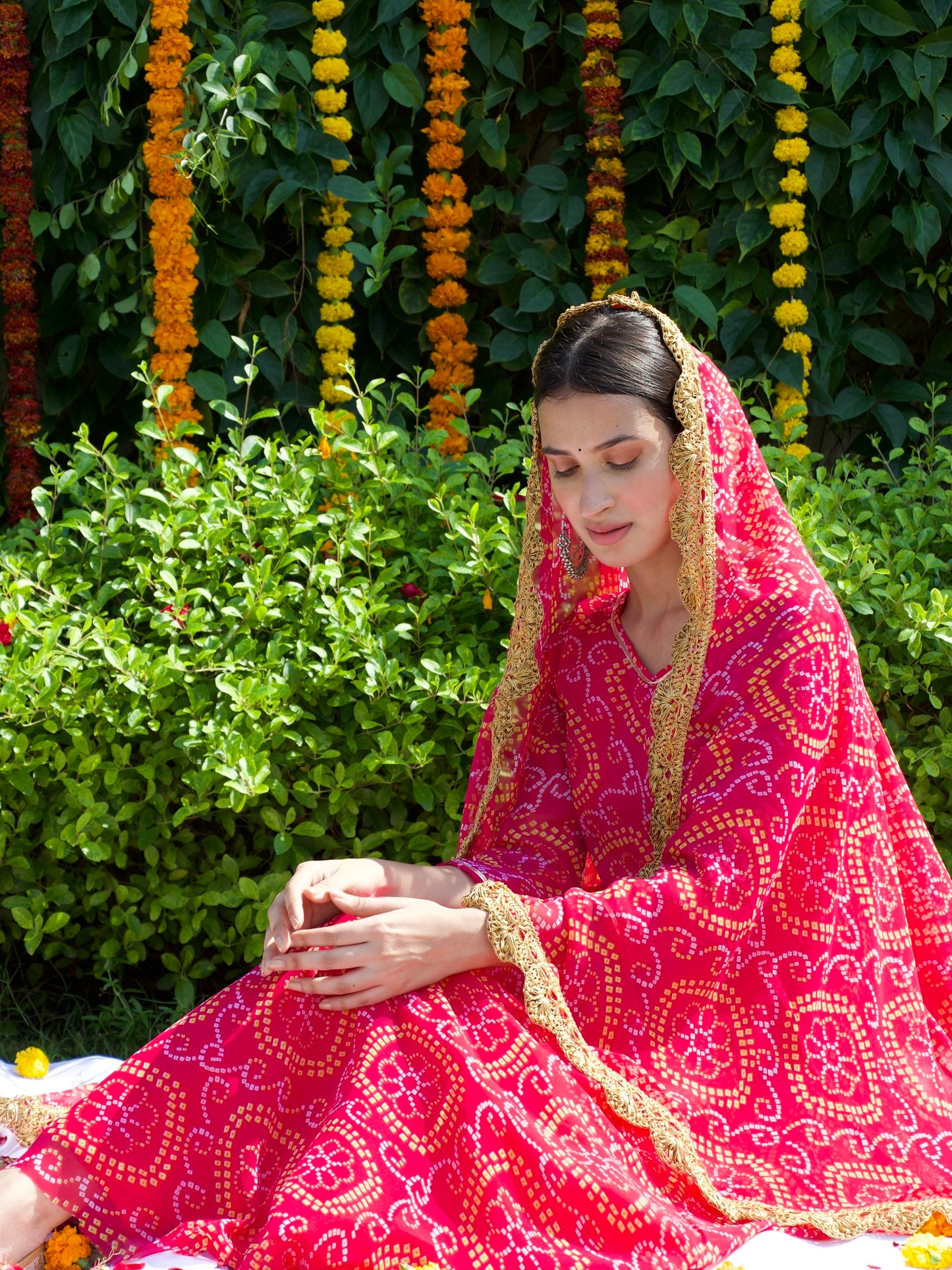 Sheena Bandhani Set