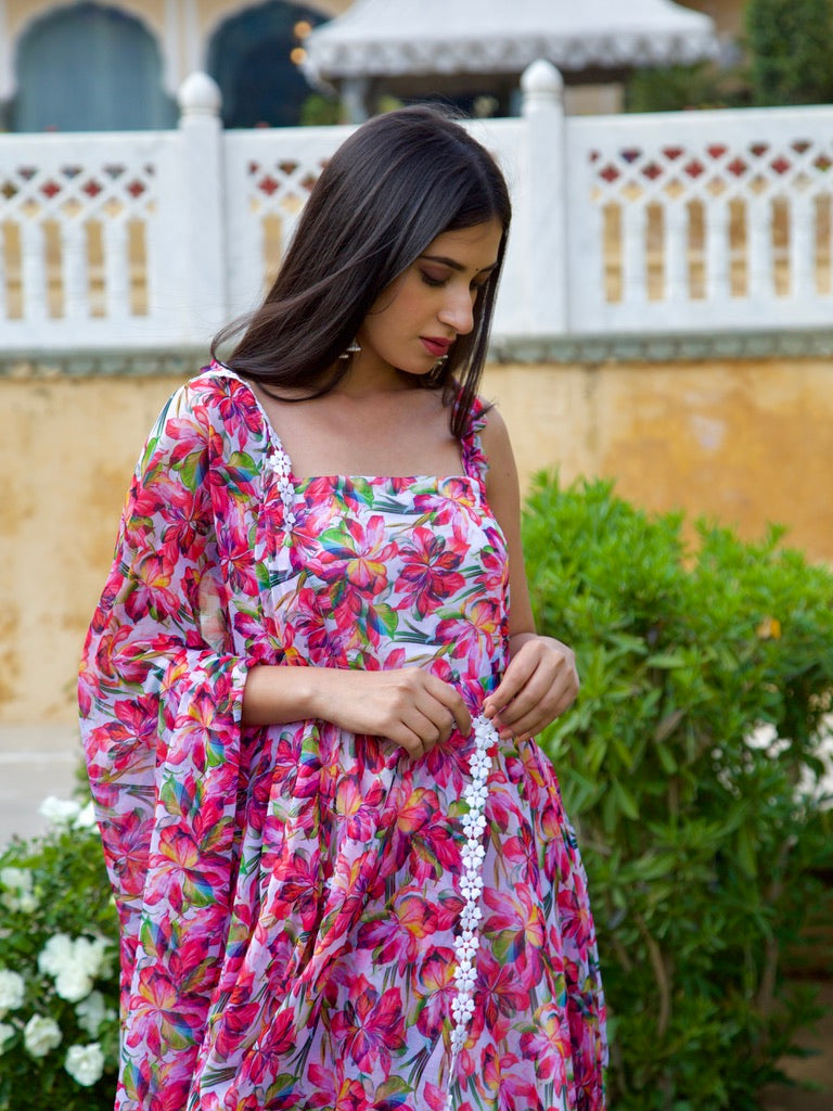 Chidiya floral suit set